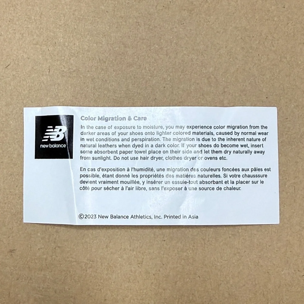 Authentic New Balance Shoe Box – Empty 9060 Packaging Only